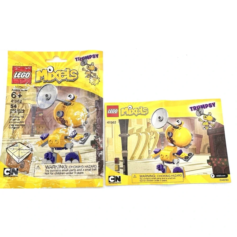 LEGO Mixels Jamzy 41560 Tapsy 41561 Trumpsy 41562 Mixies Series 7 Set Complete
